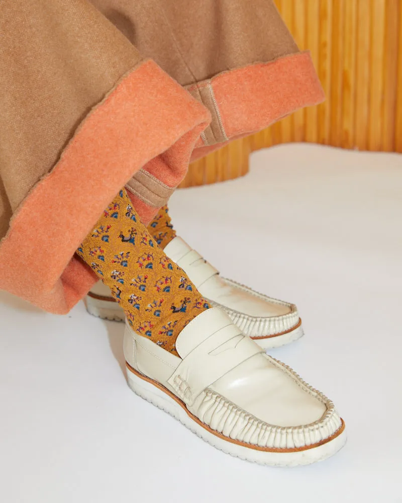 Antipast Fun Fan Mid Socks - Orange