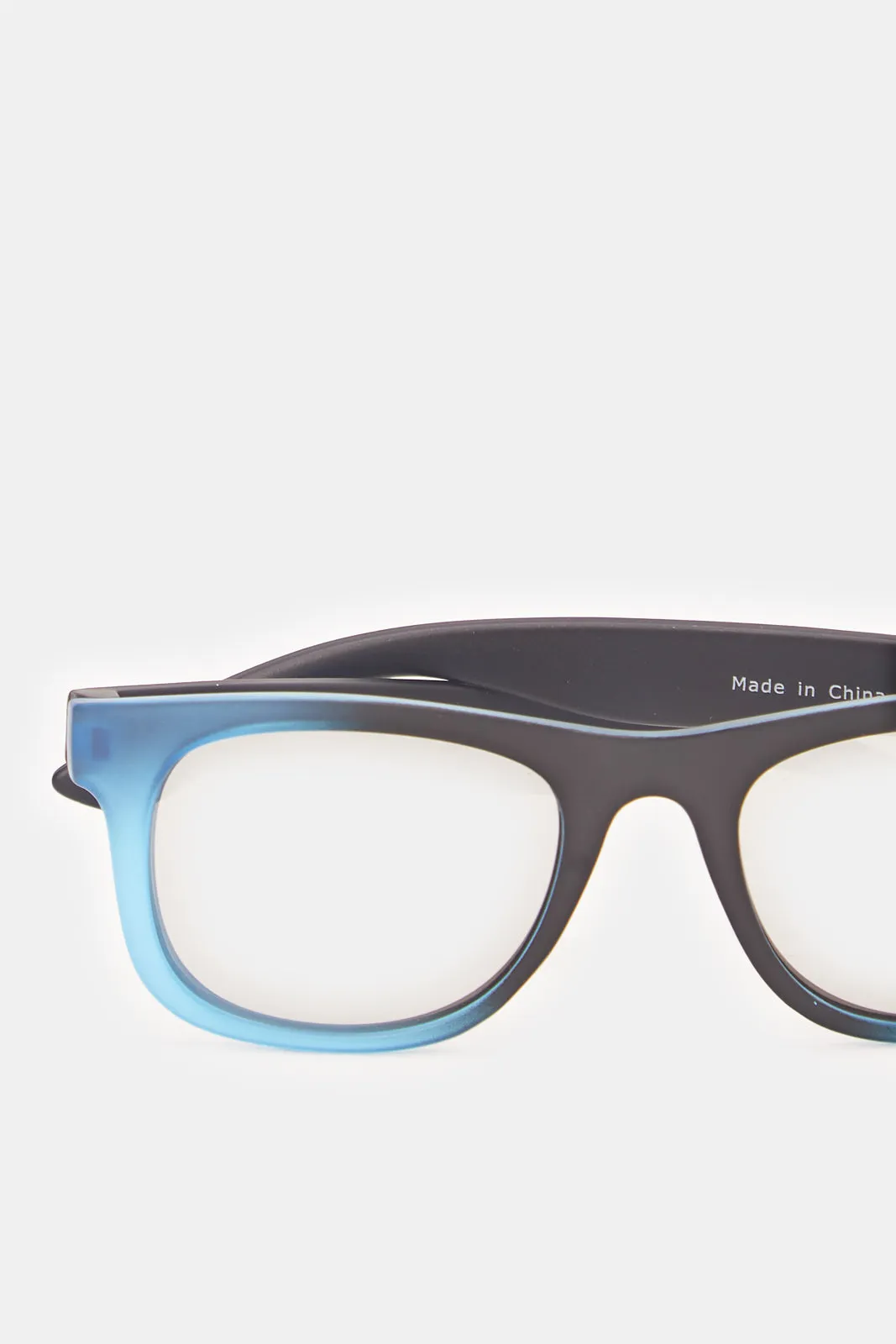 Boys Blue Printed Wayfarer Sunglasses