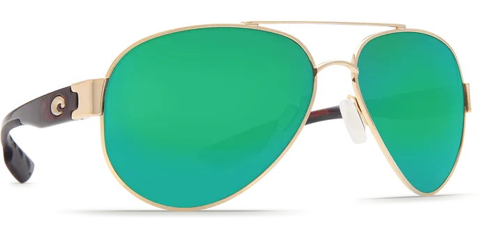Costa Del Mar South Point Sunglasses - Gold / Green Mirror 580P