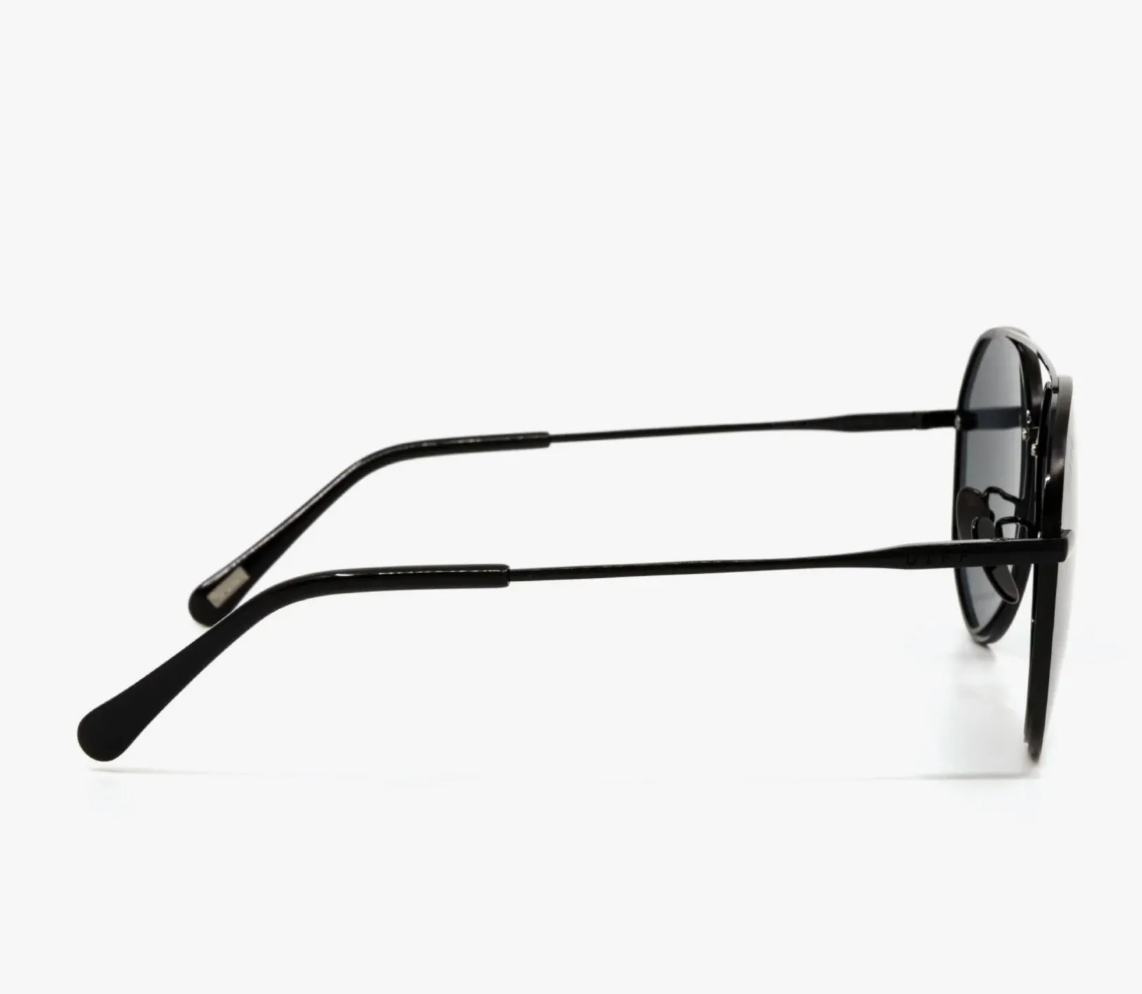 DIFF Lenox Aviator Sunglasses   Black   Grey