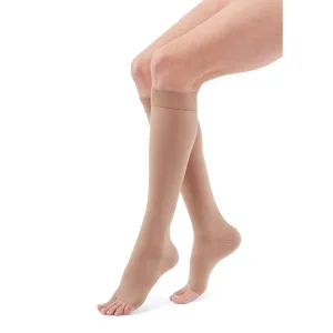 duomed advantage 15-20 mmHg Calf High Open Toe Compression Stockings