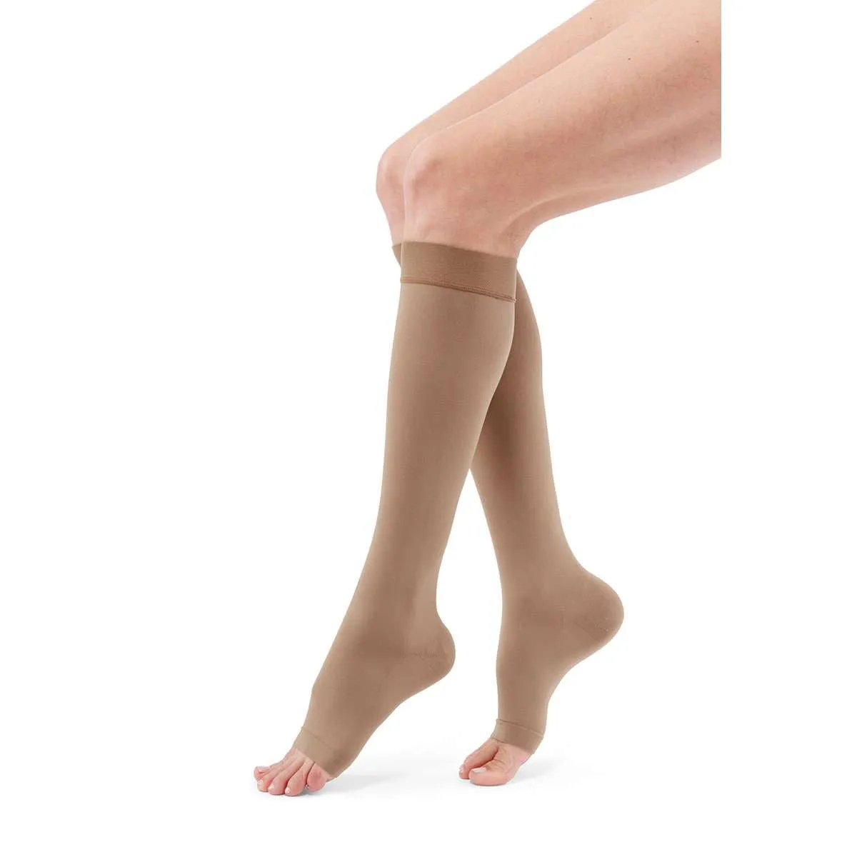 duomed advantage 15-20 mmHg Calf High Open Toe Compression Stockings