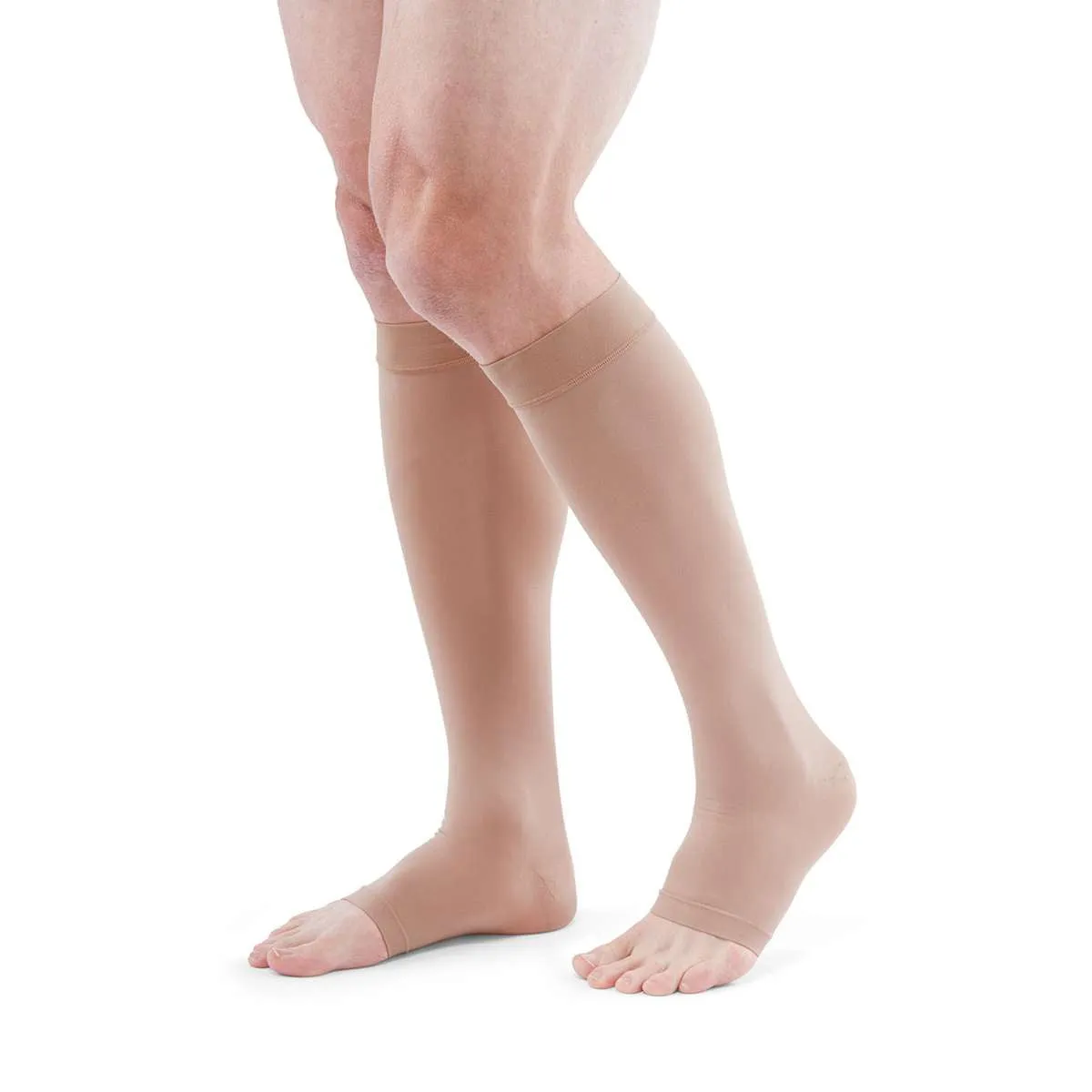 duomed advantage 15-20 mmHg Calf High Open Toe Compression Stockings