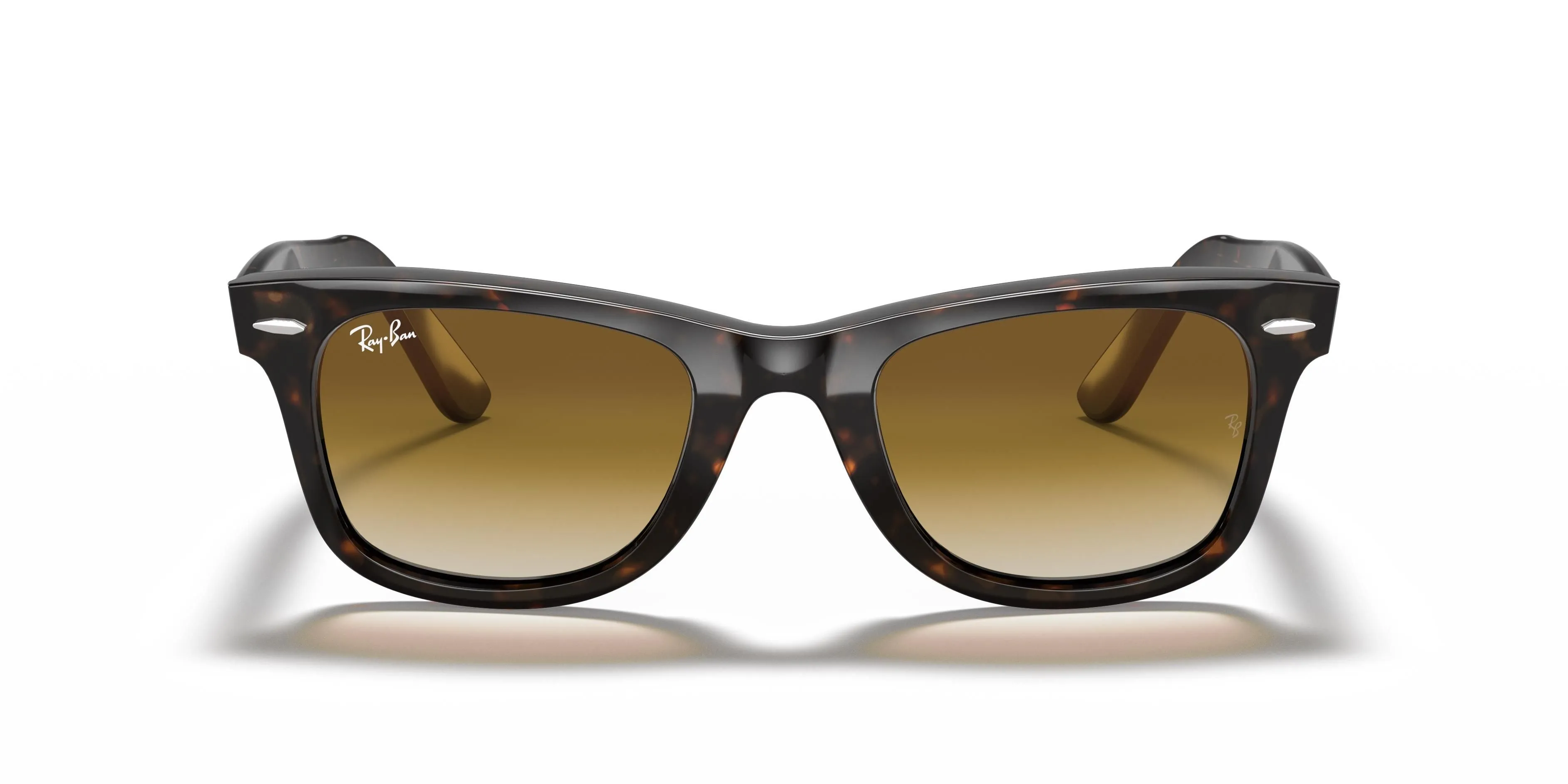 RAY-BAN Original Wayfarer Classic Sunglasses - Polished Tortoise - Brown Lens