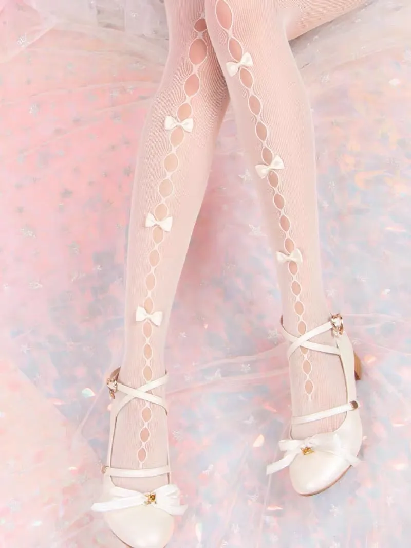 Ribbon Doll Lace Stocking