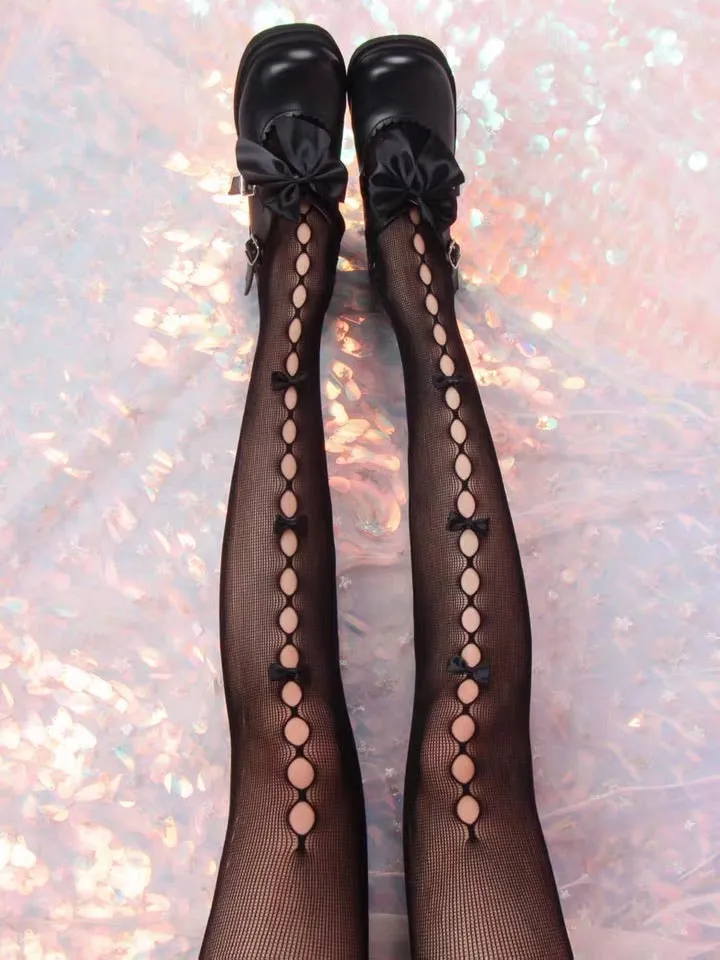 Ribbon Doll Lace Stocking